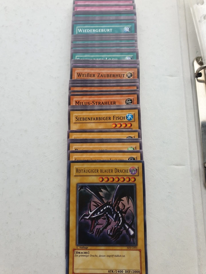 Yu-gi-oh Starter Deck Joey  1.Auflage SDJ-G (Deutsch)Komplett Super Zustand! - Bild 3 von 4