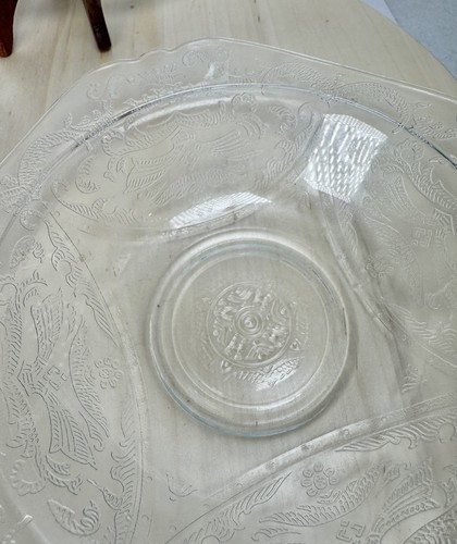 VTG 1930s Federal Glass Madrid Pattern Clear Crystal Depression Glass Bowls (3) - Picture 7 of 16