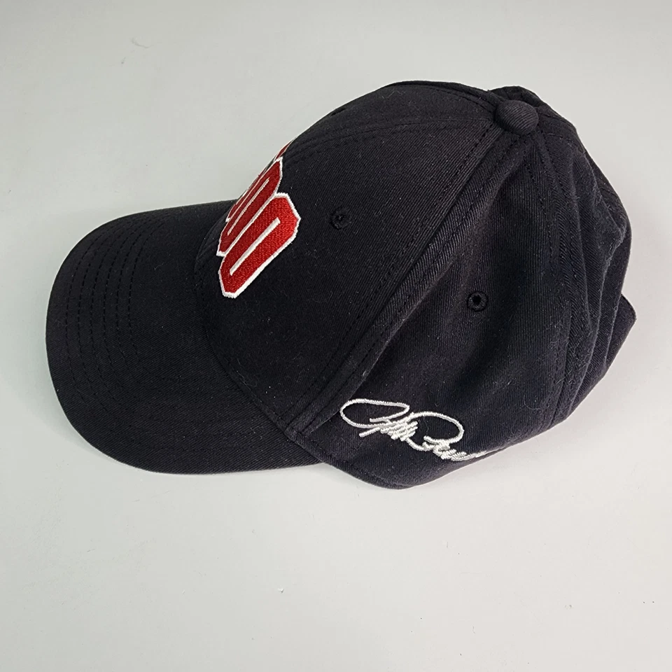 Gorra de carreras Otto Team Penske 500 negra ajustable NASCAR Indy 500 de colección Foto 2 de 4
