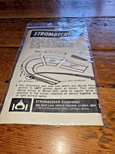 Vintage Strombecker Monza Wall No. 37035 Asse...
