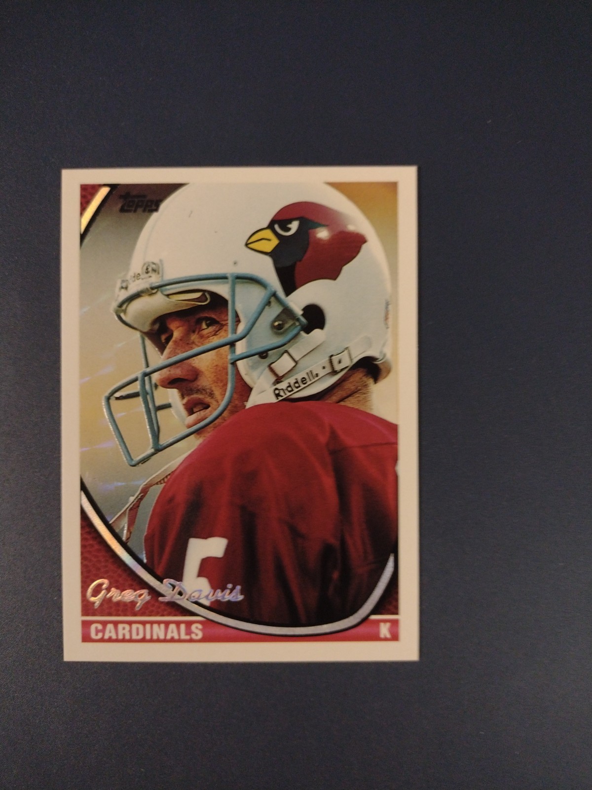 1994 Topps Football Special Effects Greg Davis #323