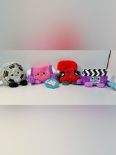 4 Bum Bumz by Russ Plush Toy - Connie,Colin, Francesca, Charlize- movie Bumz