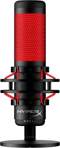 HyperX QuadCast - USB Mikrofon rote Beleuchtung
