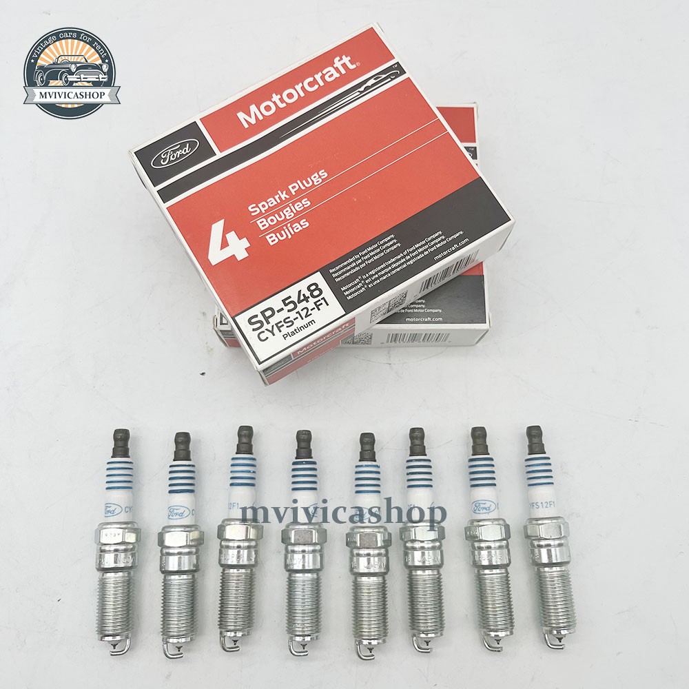 8PCS CYFS12F1 Platinum Spark Plugs SP548 Fits For Motorcraft F150 5.0L 2.5L NEW