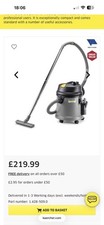 Karcher NT 27/1 Professional Wet and Dry Vacuum Cleaner 27L 240v