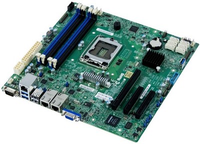Supermicro X10SLH-F Server Mainboard LGA1150 DDR3 MBD-X10SLH-F-0
