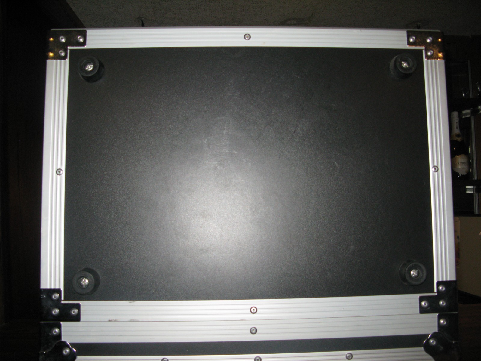 X-SPro, 2 Space Rack Flight Case, Back Rails 19"W, Used