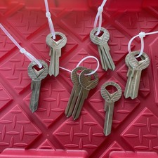 Ford Vintage Automotive Key Blanks Uncut Key Blank Lot Of 11