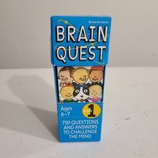 Brain Quest 1st Grade Ages 6-7 750 Questions And answers To Challenge The Mind