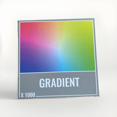 Gradient 1000-Teile-Farbverlauf Puzzle: Lebendiger Spaß für Erwachsene