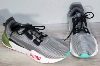 Puma Men's Cell Phase 192638-01 Gray Running Shoes Sneakers Size US 10.5 Mesh 
