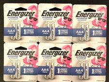 ENERGIZER Ultimate Lithium AA4 Batteries (6 Packs, 24) Exp-2050 (FREE SHIPPING)