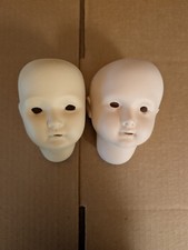Vintage Ceramic Doll Heads Doll Making Planter Diy Decor Accent Art Crafting