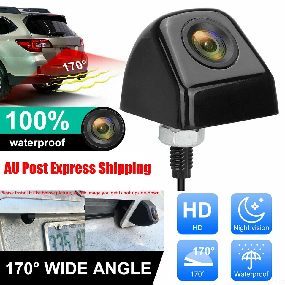 Touchscreen 7" Car Rear View Mirror Monitor+Reverse Rear View Backup Camera KIT - Image 3 of 4