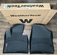 2013-2019 Hyundai Santa Fe Weathertech Floor Liner Mats - 1st Row Black 444401 2013-2019 Hyundai Santa Fe Weathertech Floor Liner Mats - 1st Row Black 444401