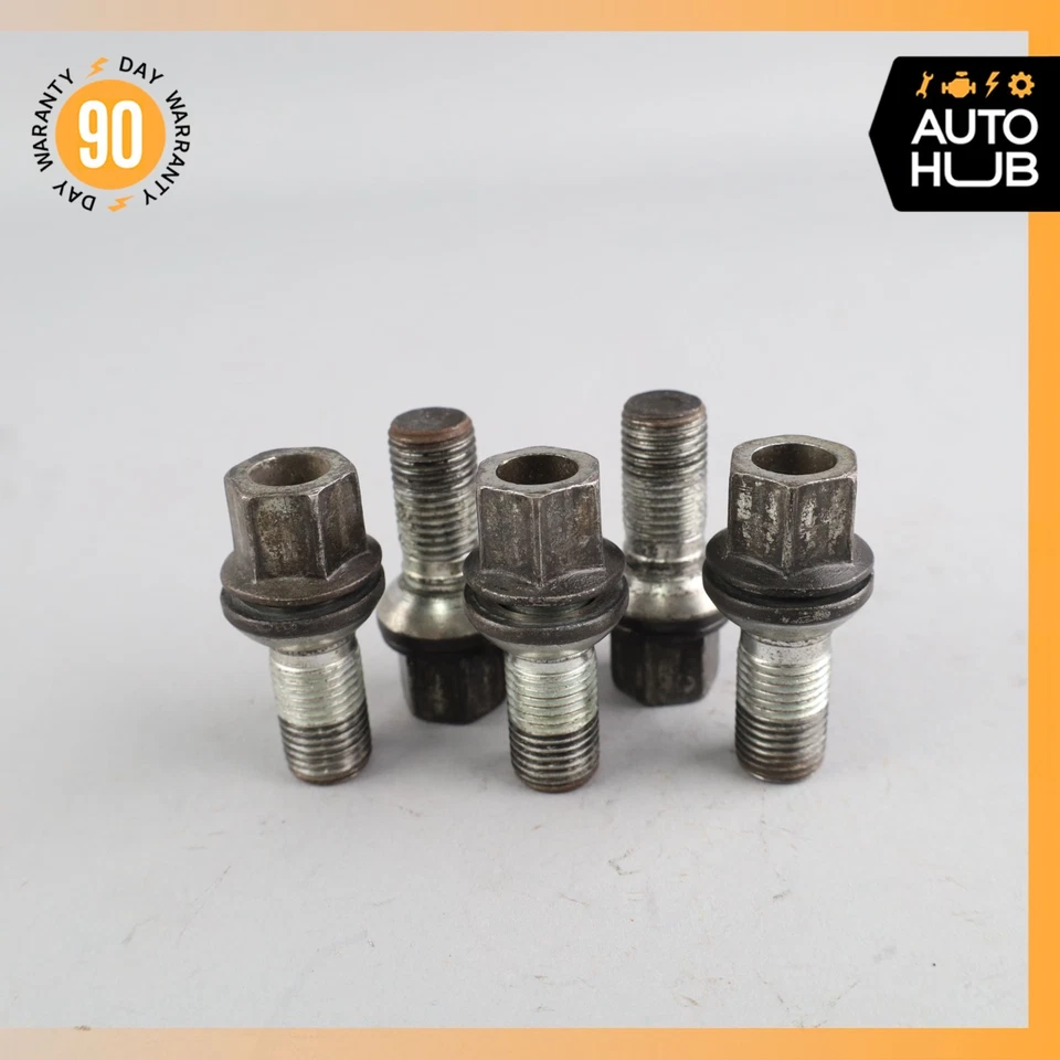 Juego de 5 pernos de tuerca para llanta de rueda Audi S5 WHT002438 OEM Foto 3 de 4