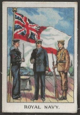MEINE WOCHE - SOLIDEN DES KÖNIGS 1914 (SEIDENSEIDE M14) - ROYAL NAVY