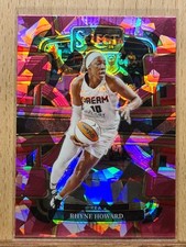 Rhyne Howard #65 2024 Select WNBA Pink Cracked Ice Prizm Dream W0110A