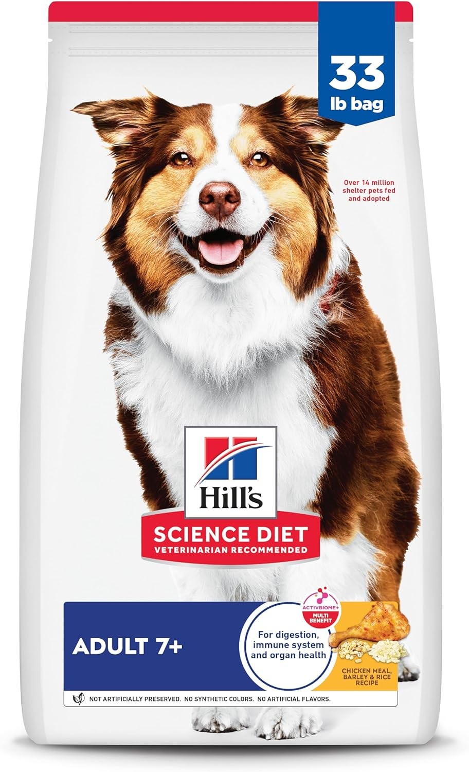 Hill's Science Diet Adult 7+, Senior Adult 7+ Premium Nutrition, Dry Dog Food