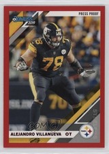 2019 Panini Donruss Press Proof Red Alejandro Villanueva #217 1oz2