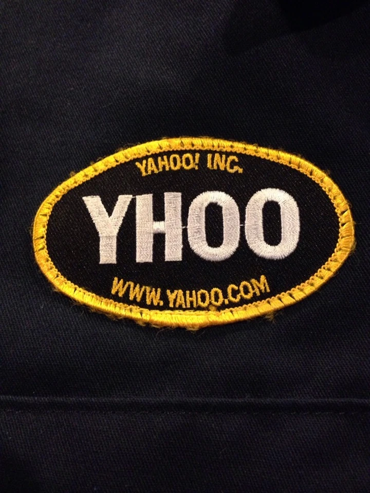 De colección RARO Yahoo! Chaqueta de Trabajo Promocional YHOO GCA Talla L Silicon Valley Foto 2 de 4