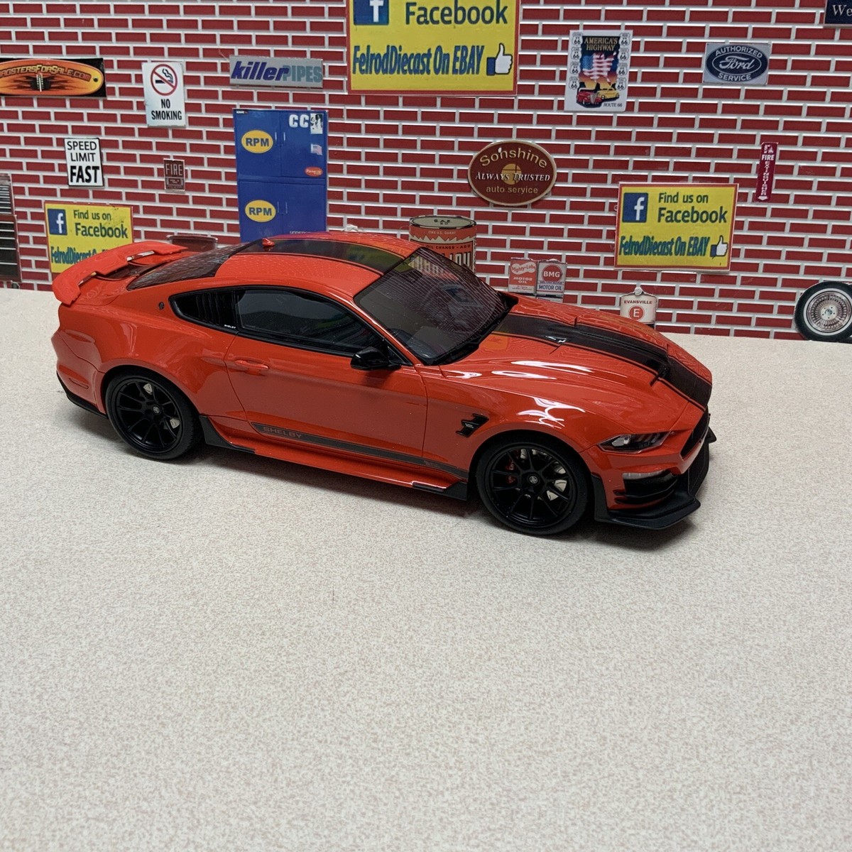 1/18 2021 Ford Mustang Super Snake Orange GT Spirit US058 Brand