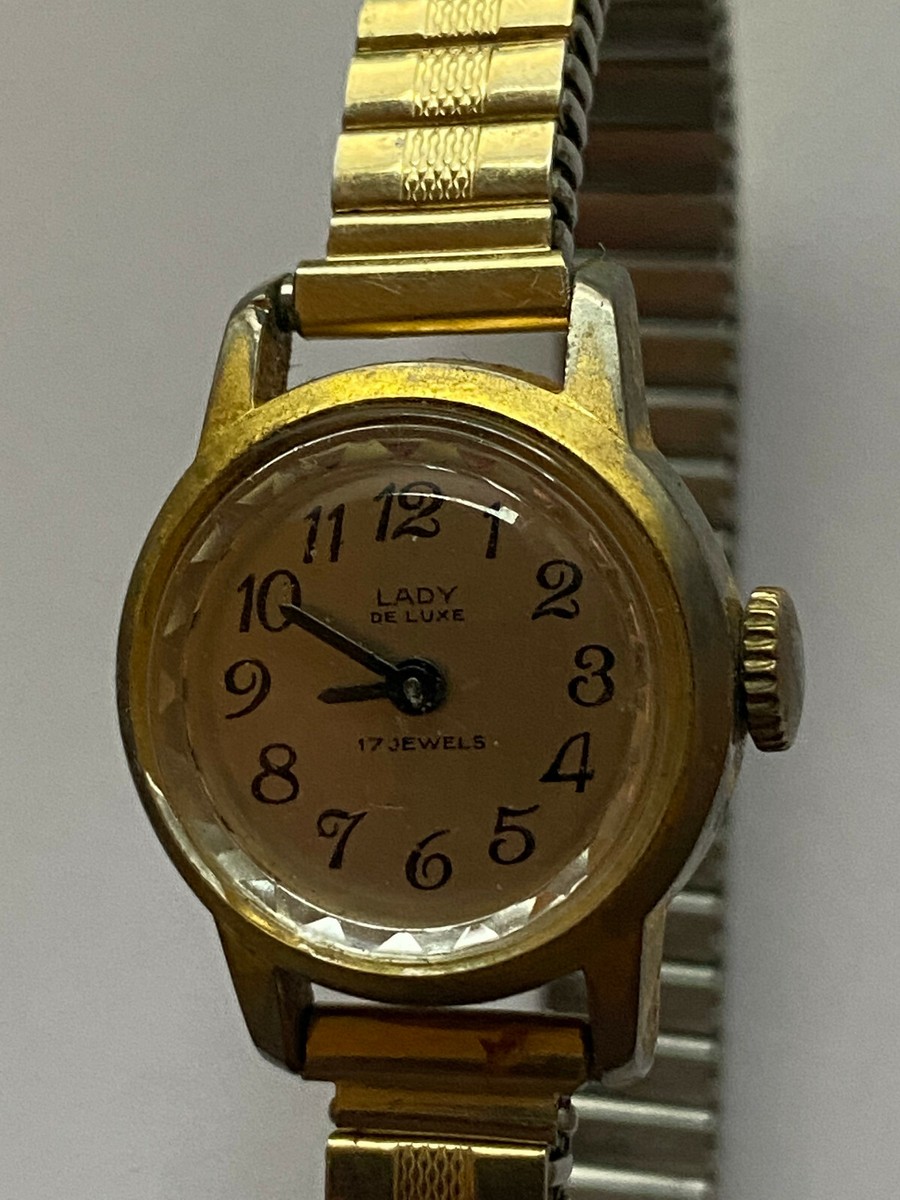 Osco 17 Jewels Armbanduhr Mit Handaufzug Lady De Luxe 17 Jewels