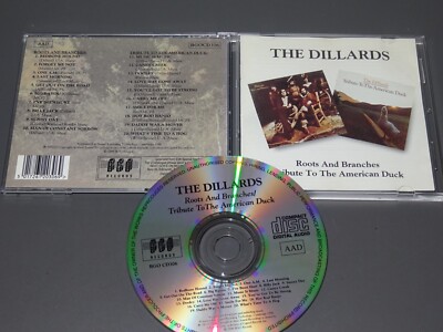 THE DILLARDS - ROOTS & BRANCHES & TRIBUTE DUCK / BGO-CD 1996 (CD MINT-)