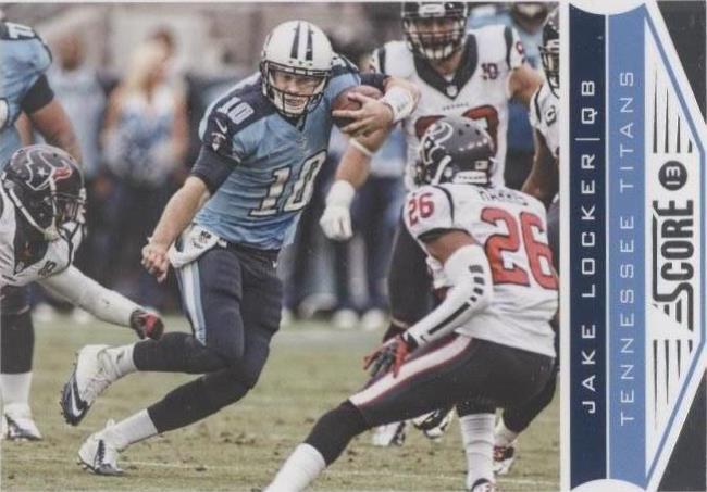 2013 Score Jake Locker #207 - 1 of 2