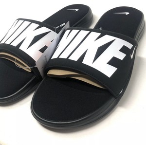 ðð¥Nike Ultra Comfort 3 Slides Black White AR4494-003 Memory Foam SZ 15ð¦¶ð½ð¥ | eBay