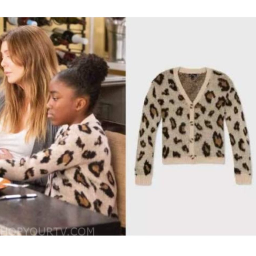新品　Cardigan Jacket Animal Print Amazon.com: AJELIFHL Women Leopard Print Knit Cardigan
