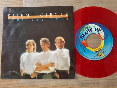 7'' Single Silent Circle - Time for love Germany RED VINYL