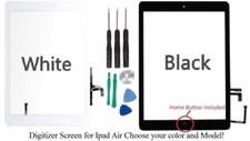 Touch Glass Digitizer Screen Replacement Part for Ipad 5 5th Air 1ST gen Display
