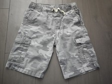 Lucky Brand Boy Youth Gray Camouflage Cargo Short - Size M 10-12