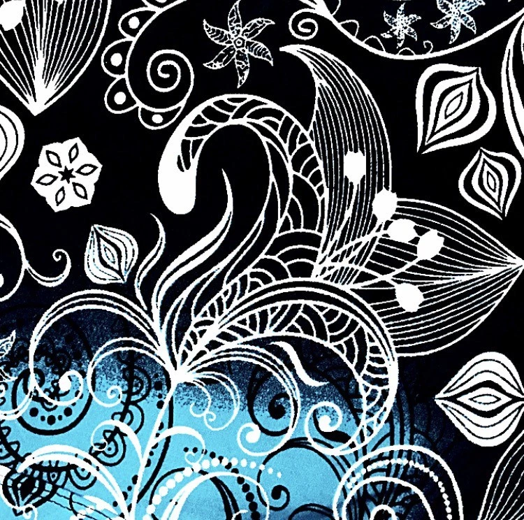 NUEVO CON ETIQUETAS Buttery SOFT Paisley Damasco Floral Leggings Talla Única S M L Verde azulado Flores OS Foto 3 de 3