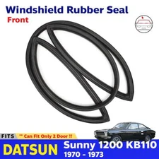 For Datsun Sunny 2D KB110 Coupe 70-73 Front Windshield Rubber Weatherstrip Z09
