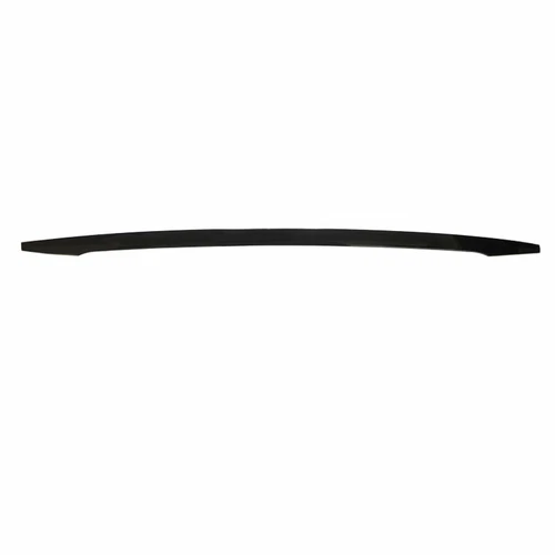 Black Steel Rear Door Tailgate Trunk Cover Trim For Benz C-Class W205 2015-2021 - Foto 5 di 11