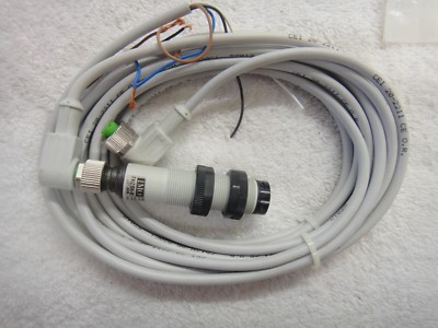IMO Photoelectric Sensor/Switch  FAIZ/BN-0E w/ Connector Cable    CEI 20-22II