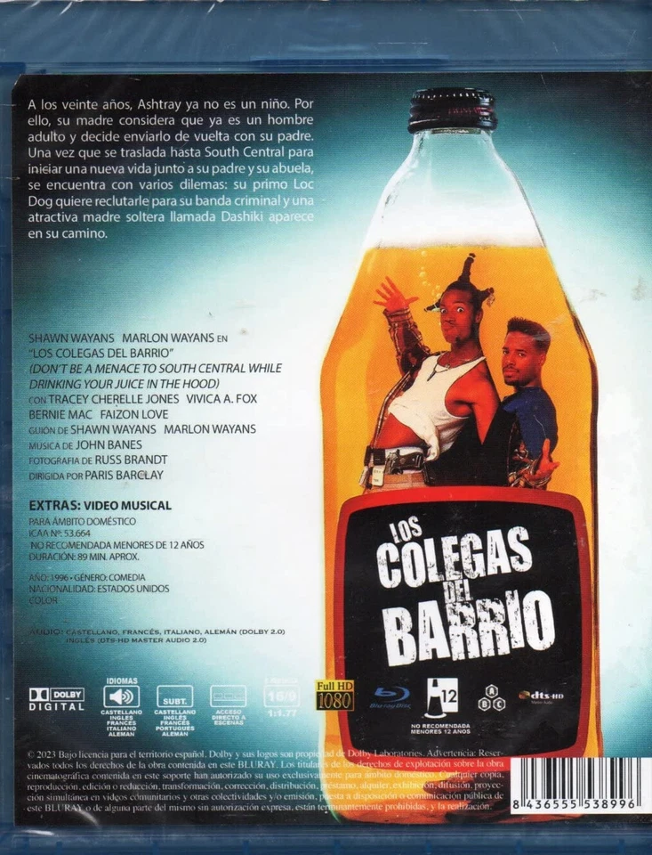 Don't Be a Menace to South Central While Drinking Your Juice in the Hood,Blu Ray - Image 2 of 2