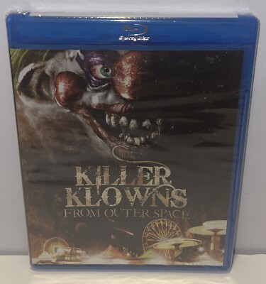 Killer Klowns from Outer Space (Blu-ray, 1988) Horror NEW (B-3)