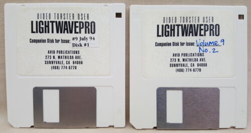 LightWavePro Magazine Companion Disks ©1994 July - Amiga Video Toaster Flyer