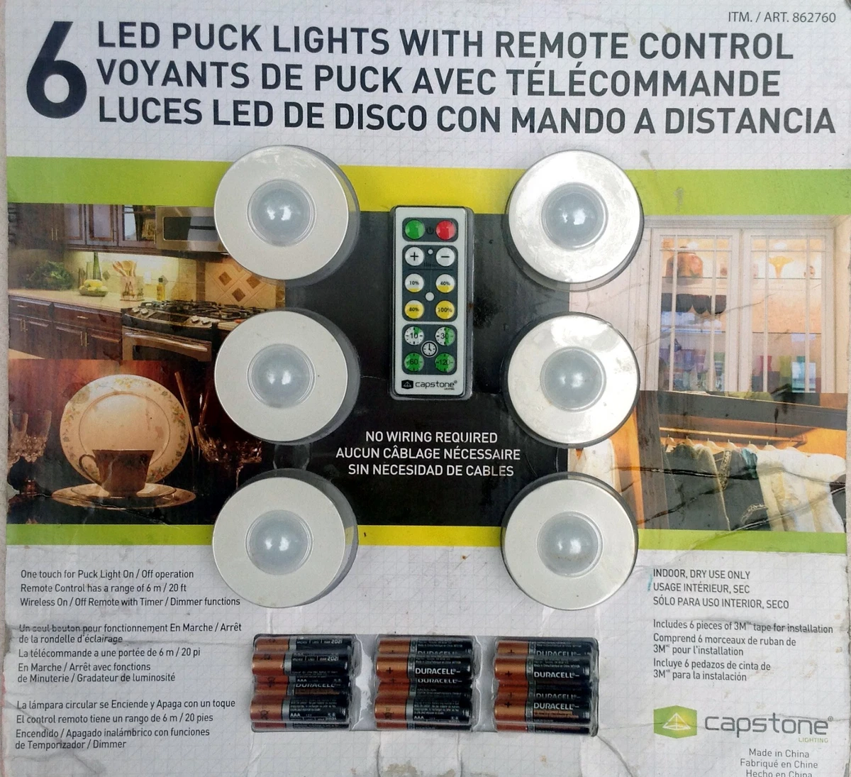 Capstone cheap puck lights
