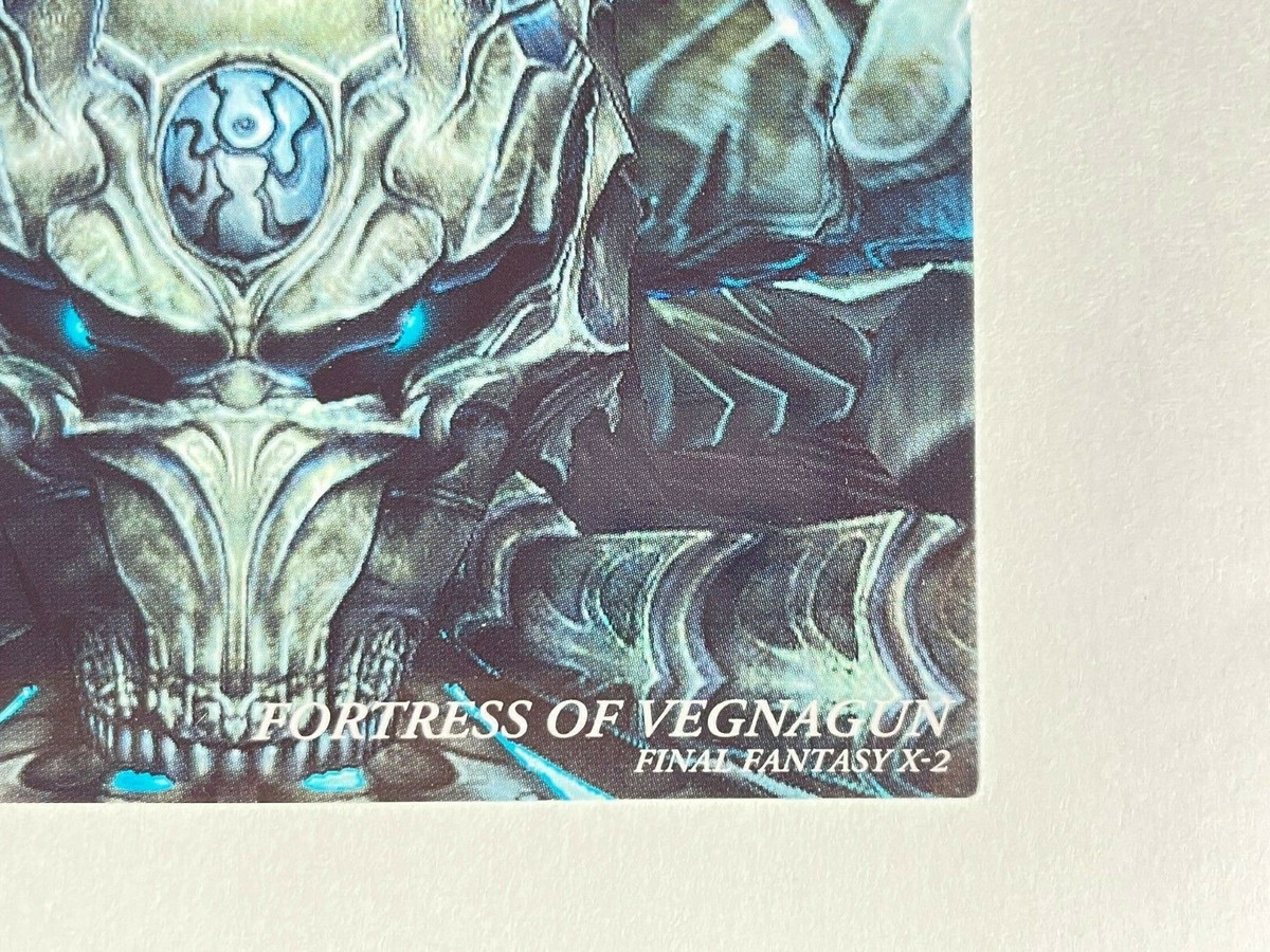 Vegnagun Final Fantasy X FFX-2 Art Museum Trading Card #547 FF10-2