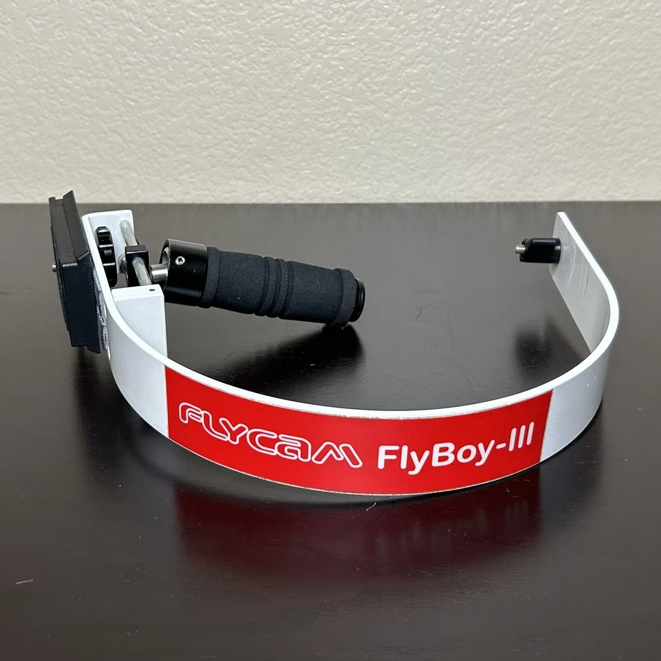 FLYCAM Flyboy-lll DSLR Stabilizer (FLCM-FB3-B) White/ Red W Case - Image 2 of 4