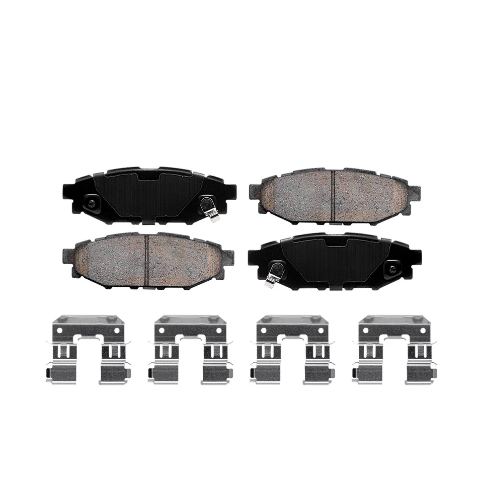 Rear Ceramic Brake Pads for Forester Impreza WRX Legacy Outback XV Crosstrek BRZ - Image 3 of 4