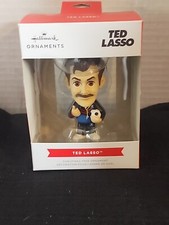 Hallmark Ted Lasso Soccer Parks Rec Christmas Ornament HOB2,3,4