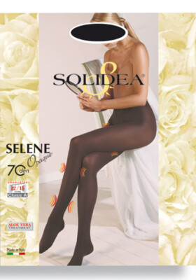 Solidea Selene 70 Blickdichte Strumpfhose Farbe Schwarz Größe 5x-XXL