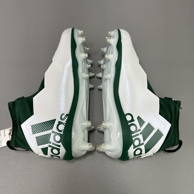Adidas Nasty 2.0 Football Cleats Sz 9.5M White Green  display picture 1