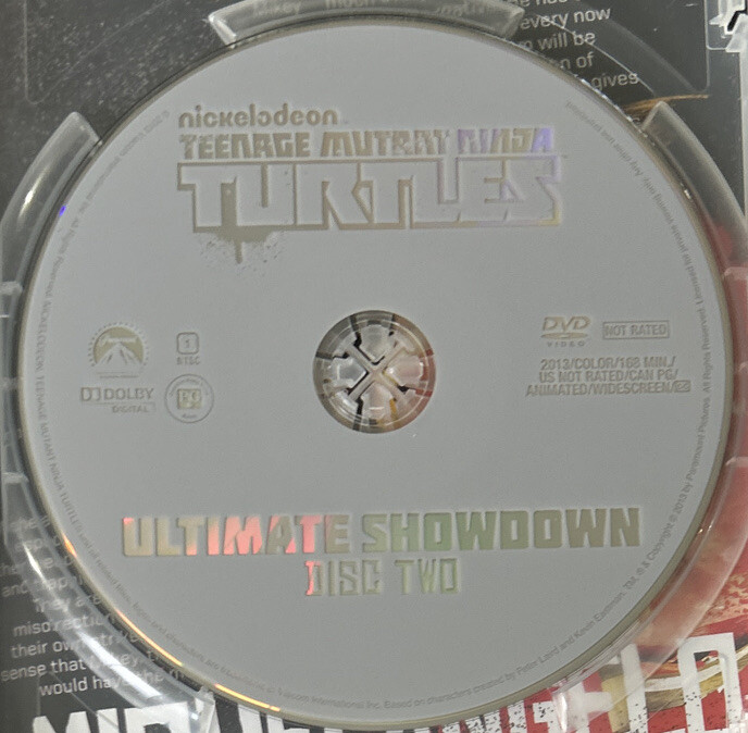 Teenage Mutant Ninja Turtles: Ultimate Showdown (DVD, 2013