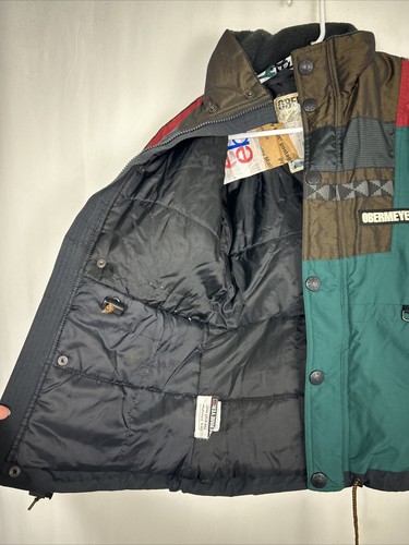 Vintage Obermeyer Juniors 8 Ski Jacket Major Air Color Blocked Full Zip Nylon - Picture 9 of 16